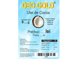 GEO GOLD - Ulei de Cocos 180 ml